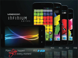 Videocon expands Smartphone Portfolio with “Infinium“ Series