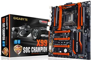 GIGABYTE launches X99 Champion Series Motherboards
