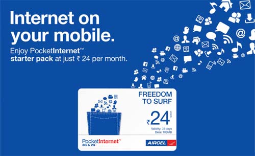Aircel makes mobile internet packs more affordable in Karnataka