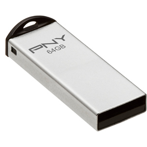 PNY launches cap-less 64GB capacity USB Flash Drive