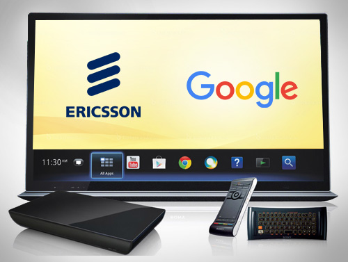 Ericsson partners Google to deliver Pay TV experience