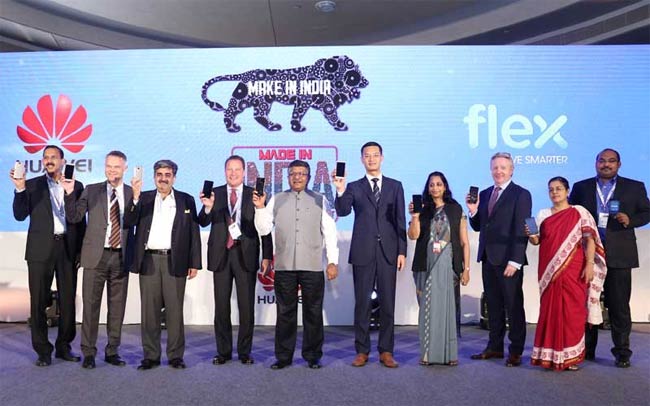 Flex to manufacture and service Huawei smartphones in India