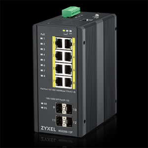 Zyxel offers Rugged PoE Switches