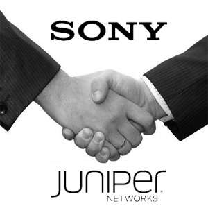Sony collaborates with Juniper Networks 