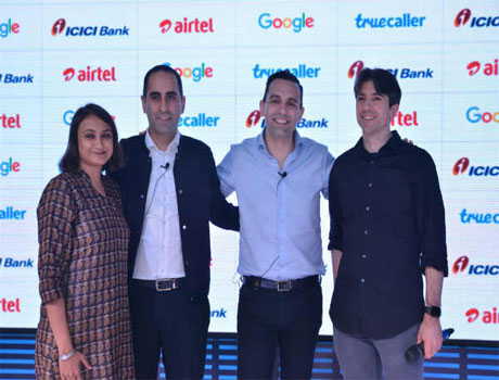 Truecaller Partners Airtel, ICICI and Google