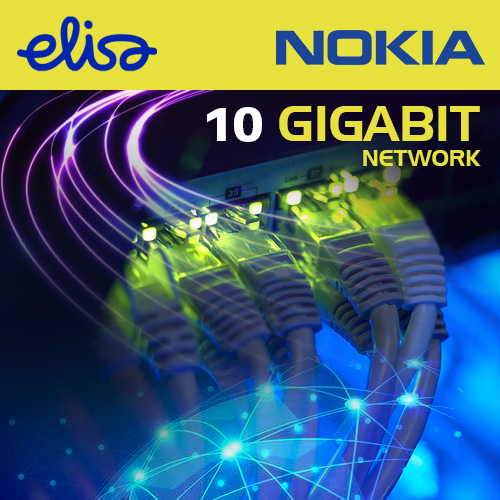 Elisa trials first 10-gigabit network in Finland