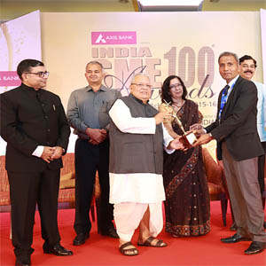 Matrix receives prestigious India SME 100 Award