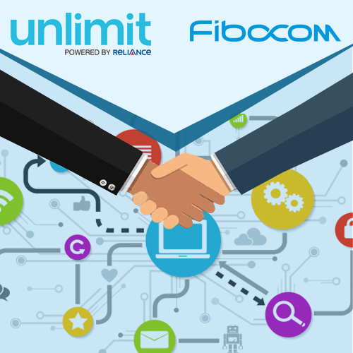 Reliance Group's Unlimit partners Fibocom