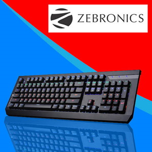 Zebronics launches Mechanical Gaming Keyboard "Max Plus"