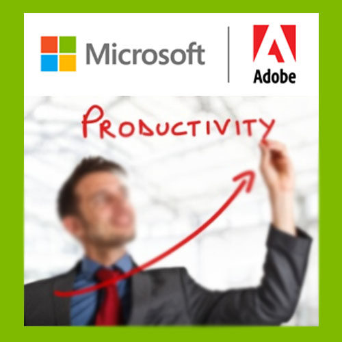 Microsoft and Adobe together enhance workforce productivity