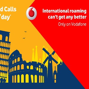Vodafone presents unlimited International Roaming Plan