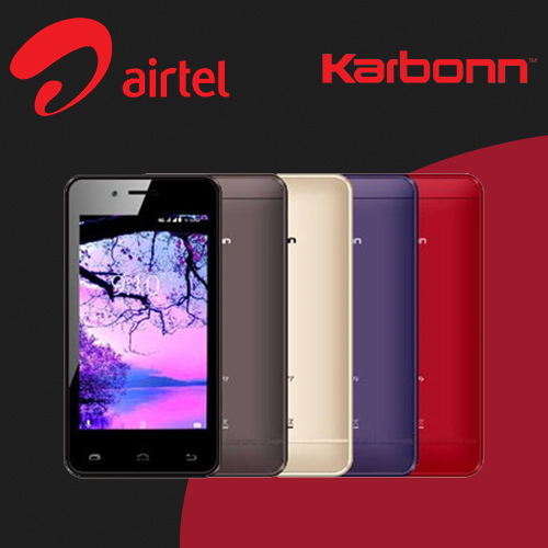 Airtel, along with Karbonn, launches 4G smartphone as part of its “Mera Pehla Smartphone” initiative