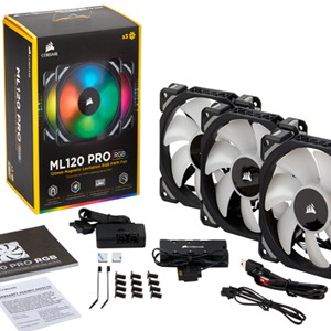 CORSAIR brings ML PRO RGB range of PC cooling fans