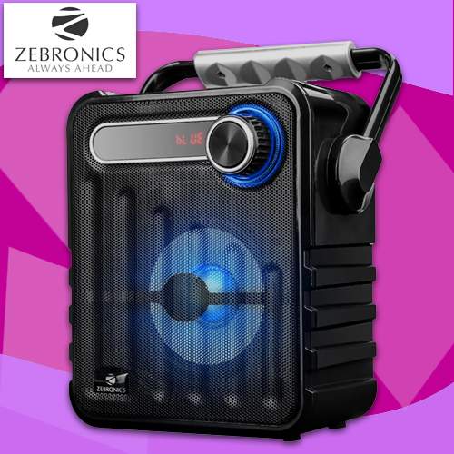 Zebronics unveils wireless speaker “Buddy” at Rs.1,699/-