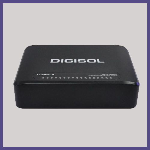DIGISOL releases 16 Port Gigabit Ethernet Desktop Version Switch
