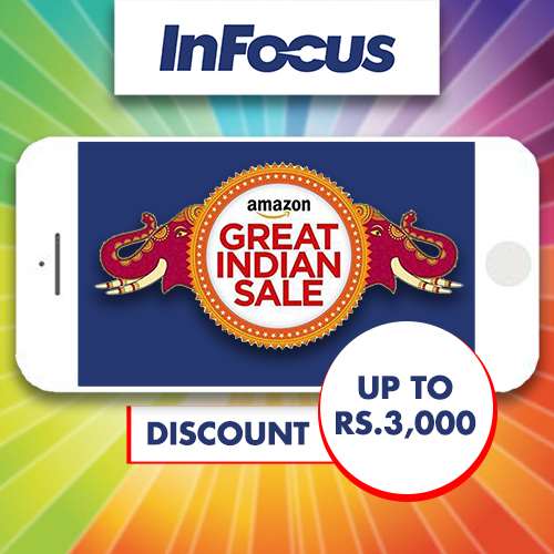 InFocus announces discount of up to Rs.3,000 on its devices at Amazon Great Indian Sale