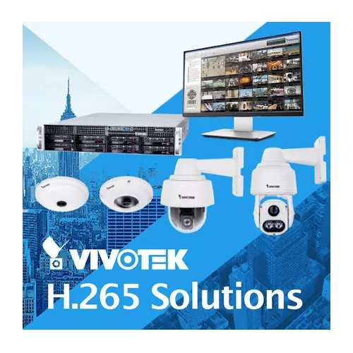 VIVOTEK unveils the new H.265 Flagship Cameras