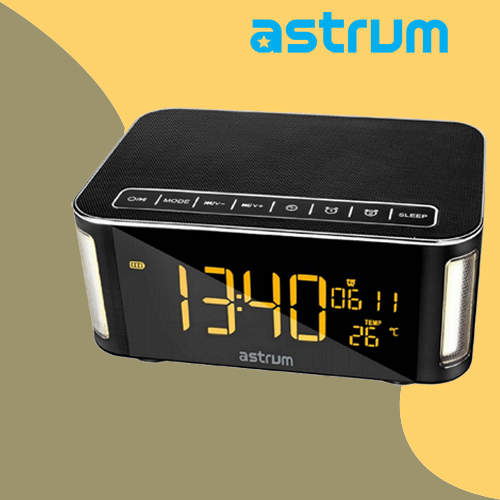Astrum launches BT ST250 speaker with touch controllability and inbuilt alarm clock
