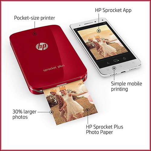 HP launches Sprocket Plus – A portable photo printer