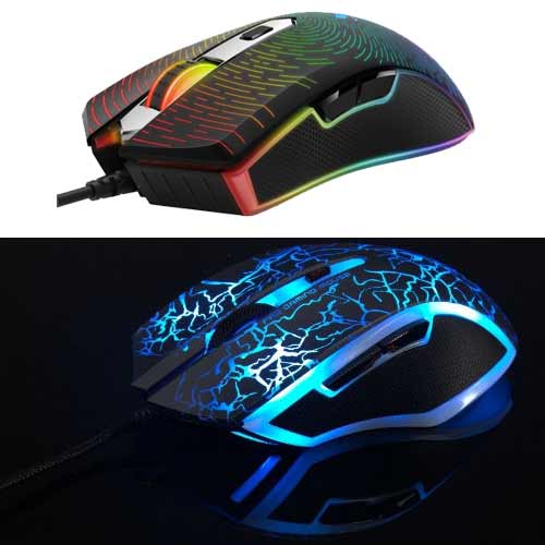 Rapoo launches optical gaming mouse with LED multi-color light system