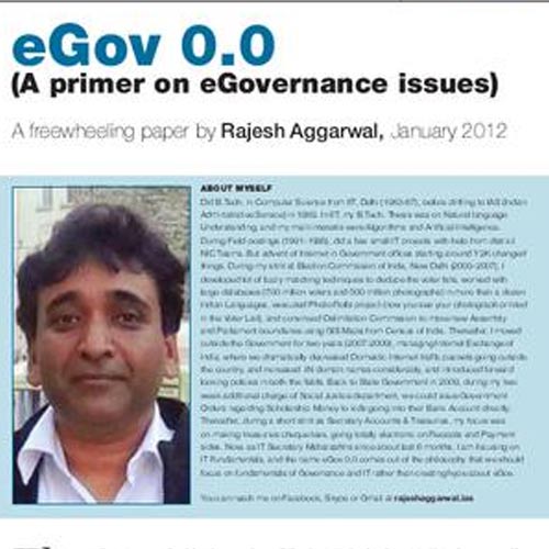 eGov 0.0 (A primer on eGovernance issues)
