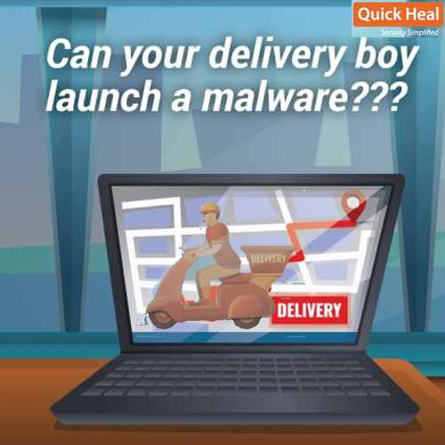 Think loud! Can the regular delivery boy at your office launch a malware?
