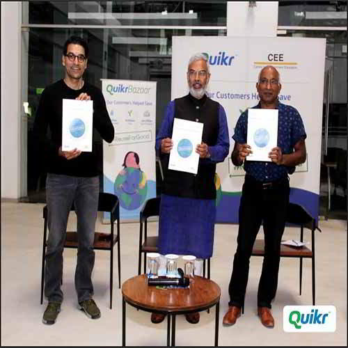 Quikr helps save five billion litres of water & ten million trees annually