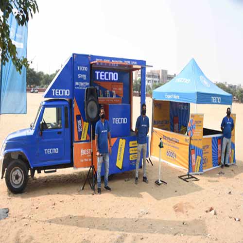 TECNO starts ‘Moving Retail Shop’ initiative to strengthen its Aspirational India connect