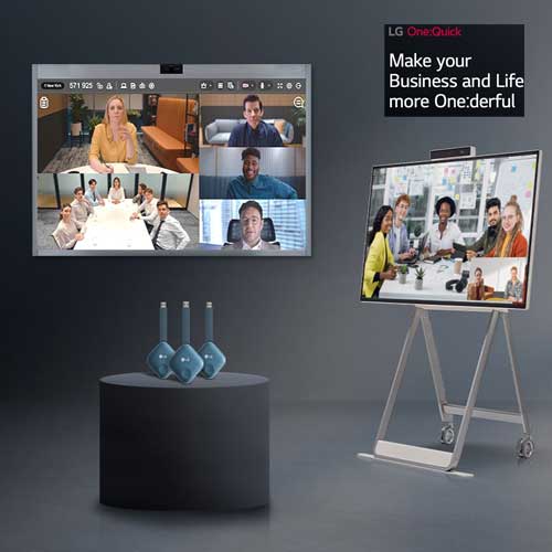 LG Electronics presents LG One: quick; a unified collaboration and display solution for Home and Office