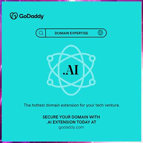 GoDaddy offers .AI domain extension in India