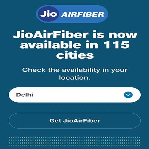 Jio AirFiber is now accessible in 115 Indian cities