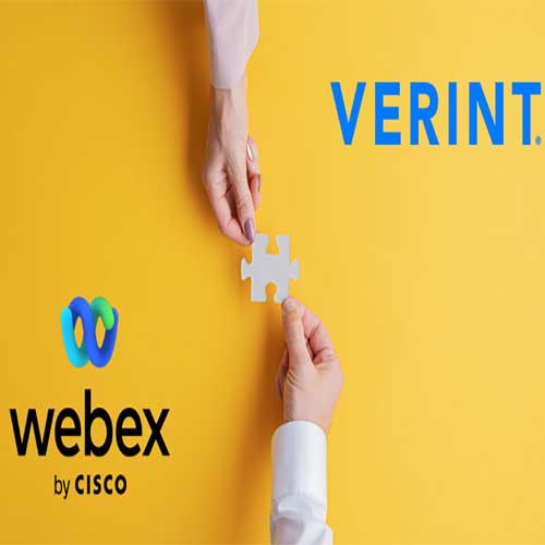 Verint announces integration of its Open Platform with Webex by Cisco