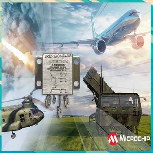 Microchip Unveils 2 High-Reliability Power Relays for Military and Aerospace Use