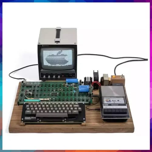 Vintage Apple-1 computer fetches whopping Rs 3 crore at auction