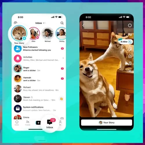 TikTok announces image-to-video feature called "AI Alive"