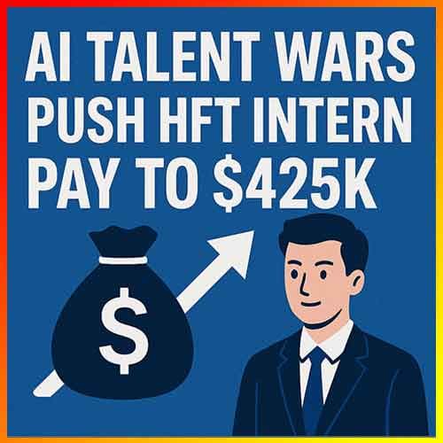 AI Talent Wars Push HFT Intern Pay to $425K