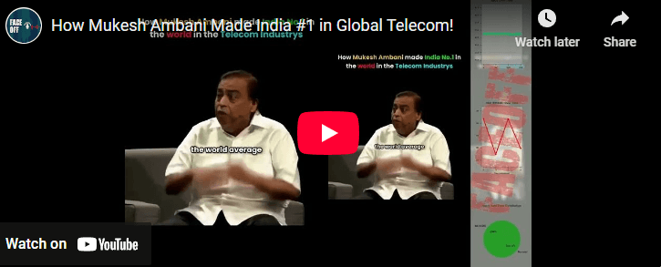 How Mukesh Ambani Made India #1 in Global Telecom