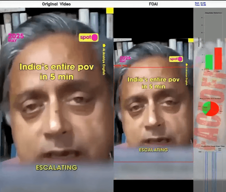 Convincing Deepfake of Shashi Tharoor Circulates Online