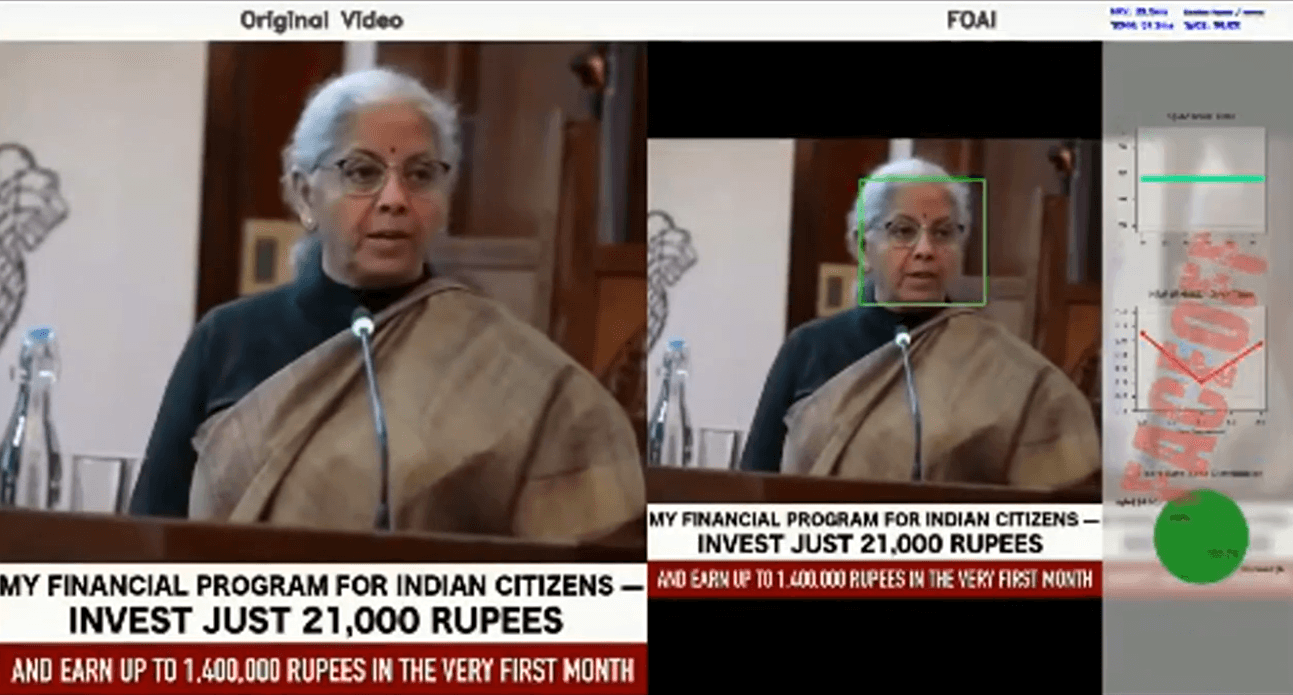 Digitally Altered Video of FM Nirmala Sitharaman Speaks on Financial Programme