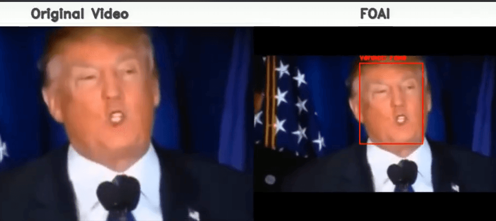 A deepfake video depicting President Donald Trump delivering public statements has been circulated