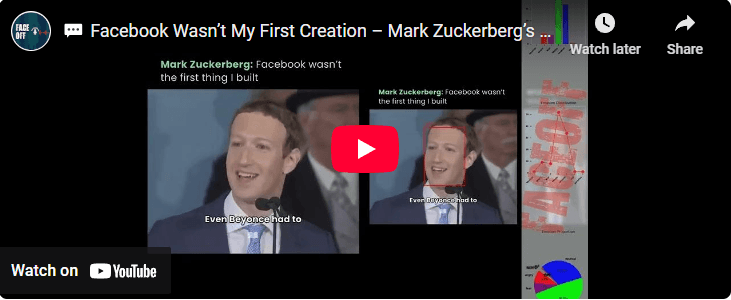 Facebook Wasnâ€™t My First Creation â€“ Mark Zuckerberg