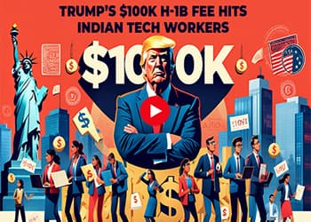 Trumpâ€™s $100K H-1B Fee Hits Indian Tech Workers