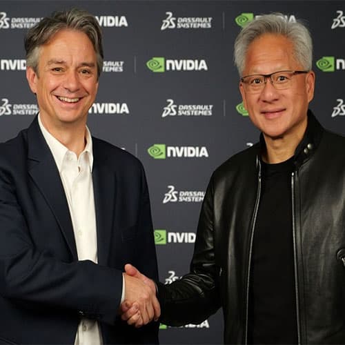 Dassault SystÃ¨mes and NVIDIA to build industrial AI platform powering virtual twins