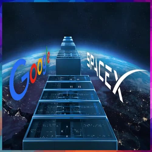 Google and SpaceX discuss to put data centers into orbit