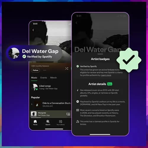 Spotify introduces ‘Verified’ badge to distinguish human artists amid AI surge
