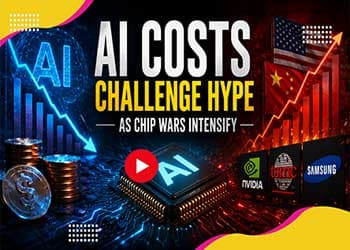 AI Costs Challenge Hype as Chip Wars Intensify