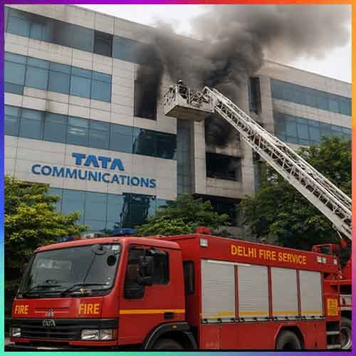 Fire breaks out at Tata Communications office in Delhi