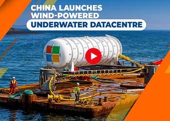 China launches Wind-Powered Underwater Datacentre