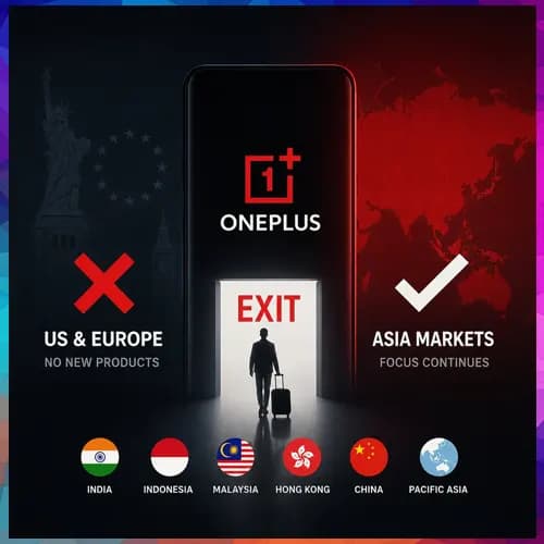 Is OnePlus preparing to exit US and European markets?