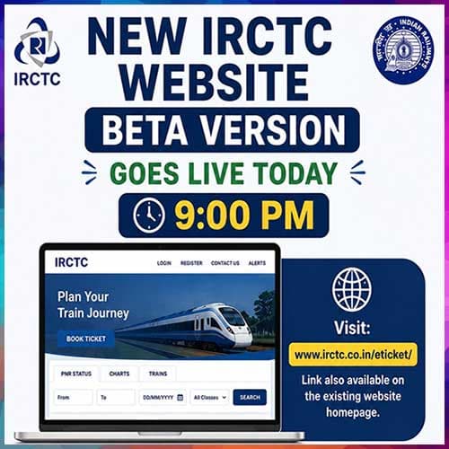 Beta version of revamped IRCTC website goes live